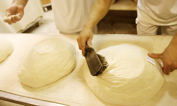 Freshly baked breads at Lipoti Bakery