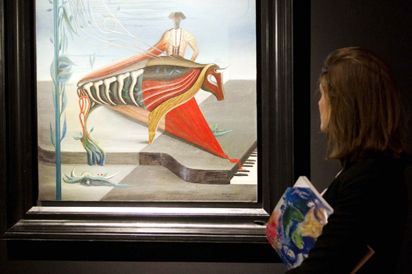 Artwork auctioned at Christie's