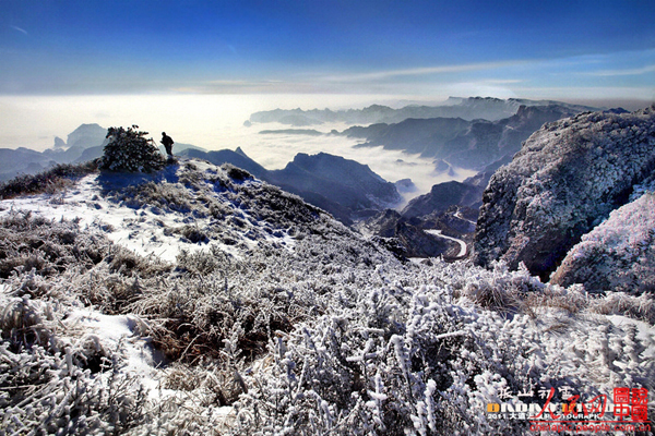 Amazing scenery in Taihang Mountains