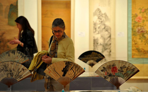 Sotheby's NY holds Chinese art works exhibition