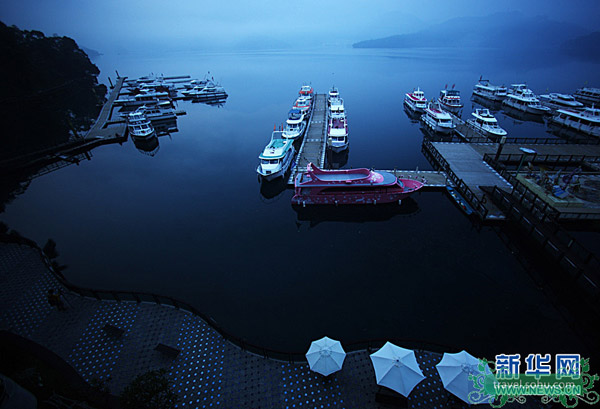 Amazing scenery in Sun Moon Lake