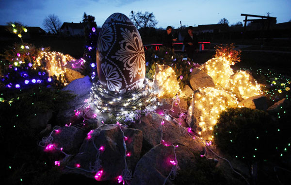 Easter eggs decoration