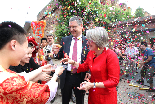 EU ambassador's wedding