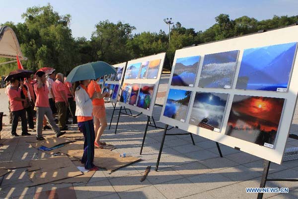 Tourism at Jingpo Lake in Mudanjiang, China's Heilongjiang