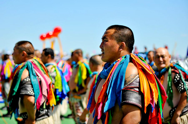 Nadam fair opens in West Ujimqin Banner, China's Inner Mongolia