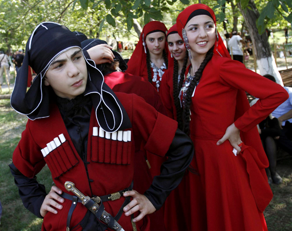 Folk festival in Tbilisi