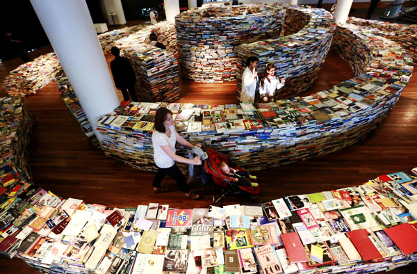 250,000 books at Royal Festival Hall