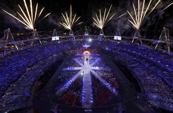 Highlights of London Olympic closing ceremony