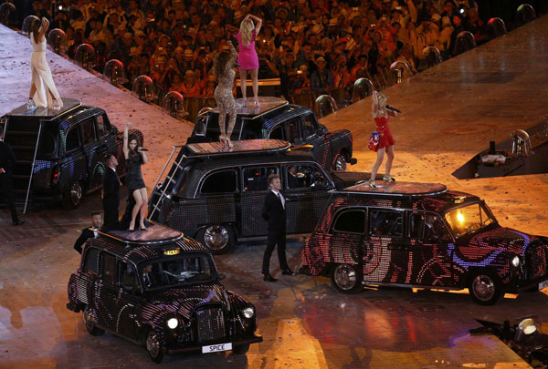 Highlights of London Olympic closing ceremony