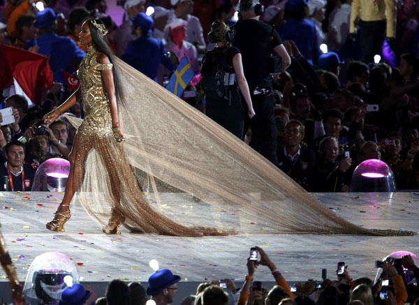 Highlights of London Olympic closing ceremony