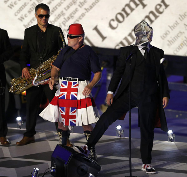 Highlights of London Olympic closing ceremony