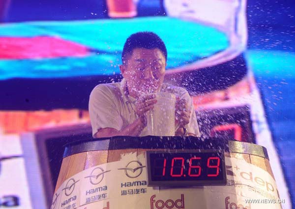 Beer drinking competition kicks off in China