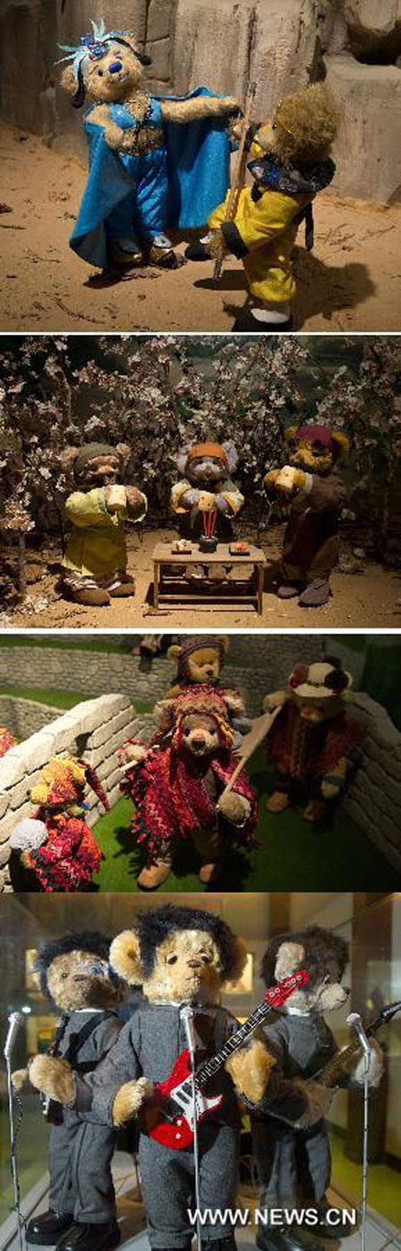 Teddy Bear Museum opens in Chengdu