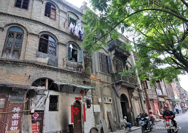 Western old buildings preserved in Fuzhou city