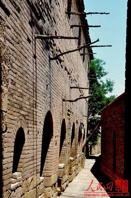 Entering 'First Ancient Castle Cluster' in North China