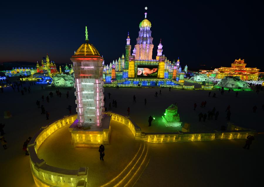 Stunning Photos from the 29th Harbin International Ice and Snow Festival in Harbin