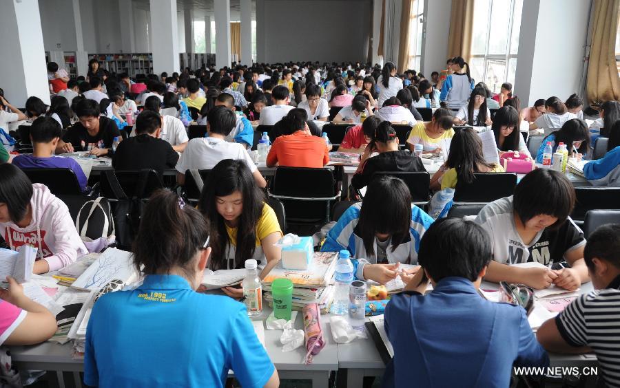 Chinese students ready for Gaokao