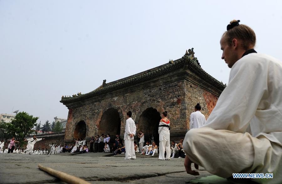 Foreign learners love Chinese martial arts