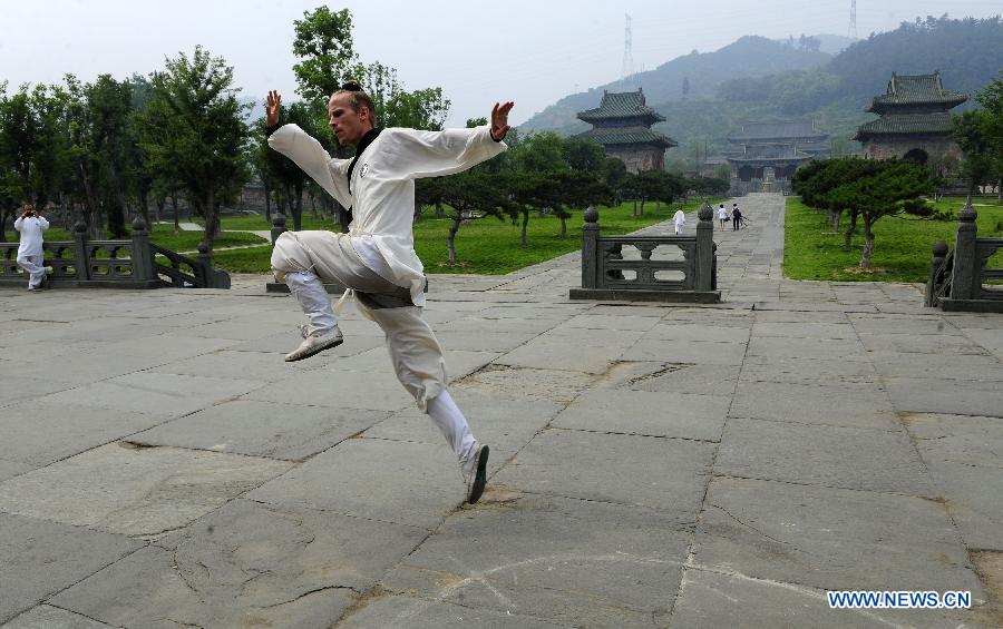 Foreign learners love Chinese martial arts