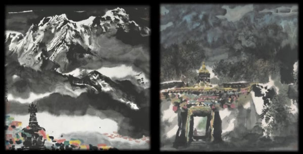 Painter Li Xiaoke finds spiritual home in Tibet