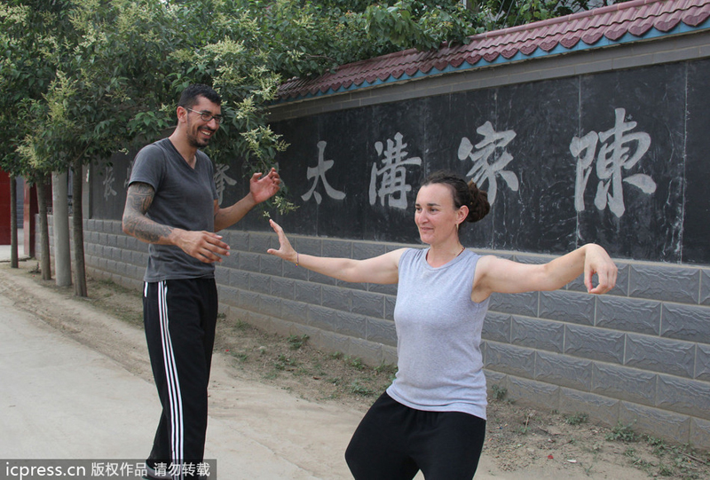 UK woman fulfills tai chi China dream