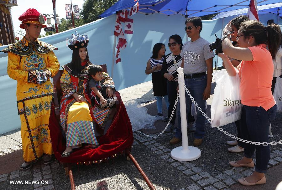 Chinatown festival in Vancouver