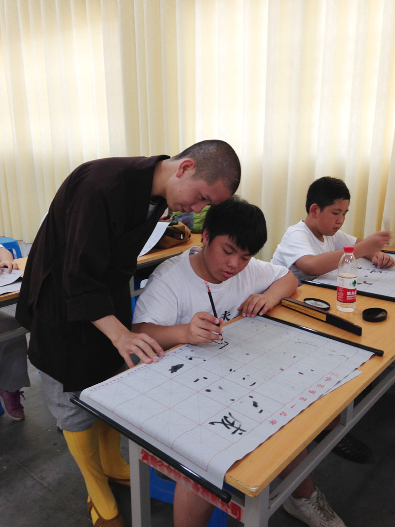 Kung fu summer camp at Shaolin Temple