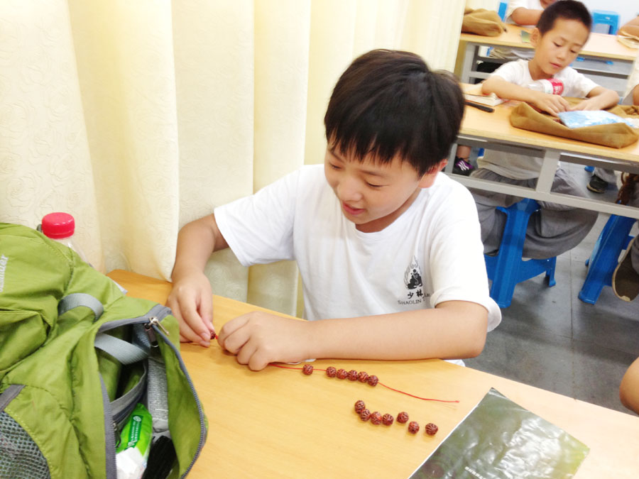 Kung fu summer camp at Shaolin Temple