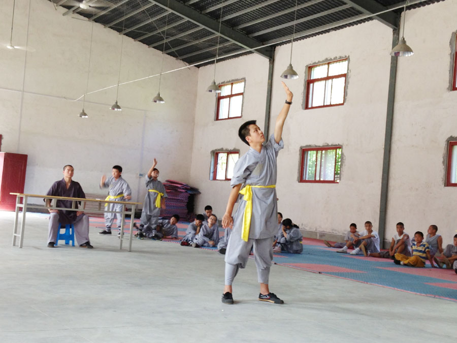 Kung fu summer camp at Shaolin Temple