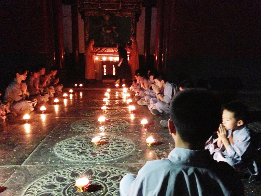 Kung fu summer camp at Shaolin Temple