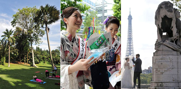 Top 10 destinations for Chinese travelers