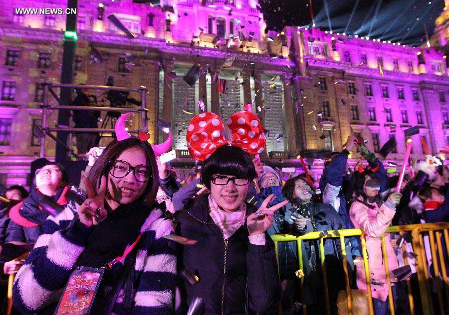 New year celebrations across China