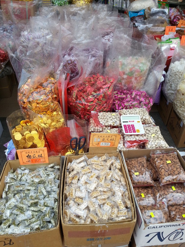 Shopping for Lunar New Year