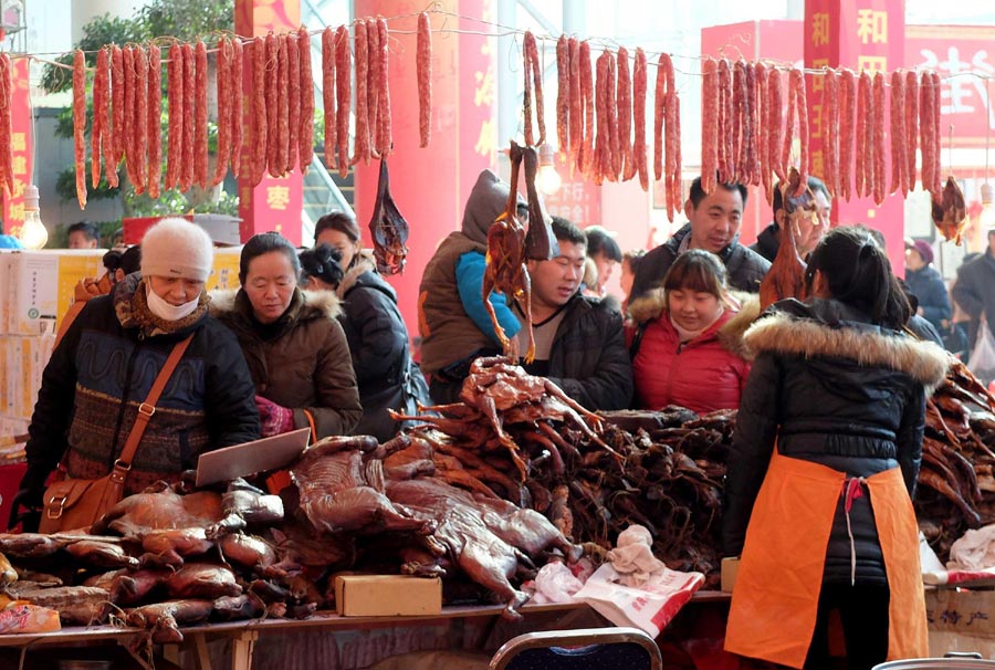 Shopping for Lunar New Year