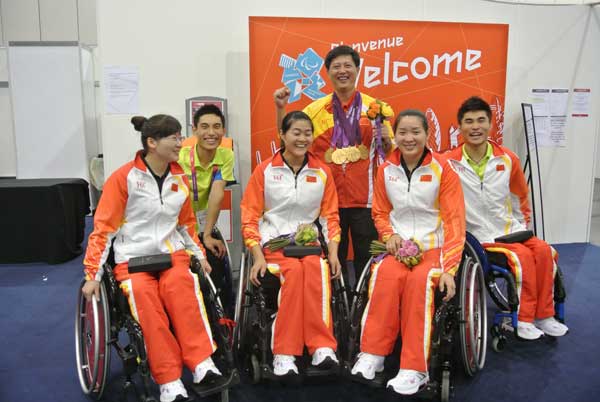 Ping-pong coach goes to bat for disabled athletes