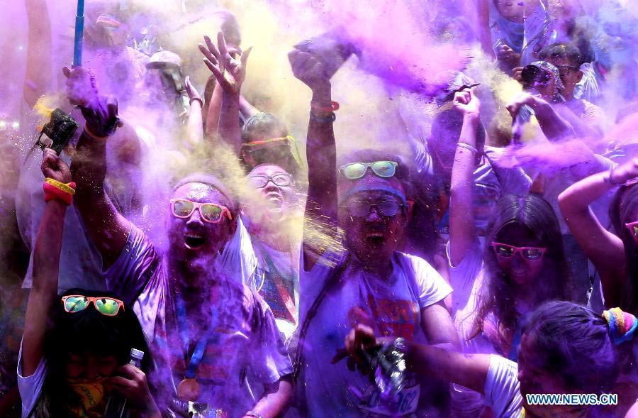 5km Color Run spreads joy in Beijing