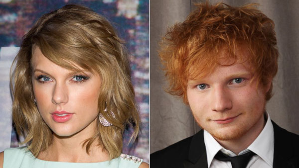 Ed Sheeran and Taylor Swift enter Guinness World Records