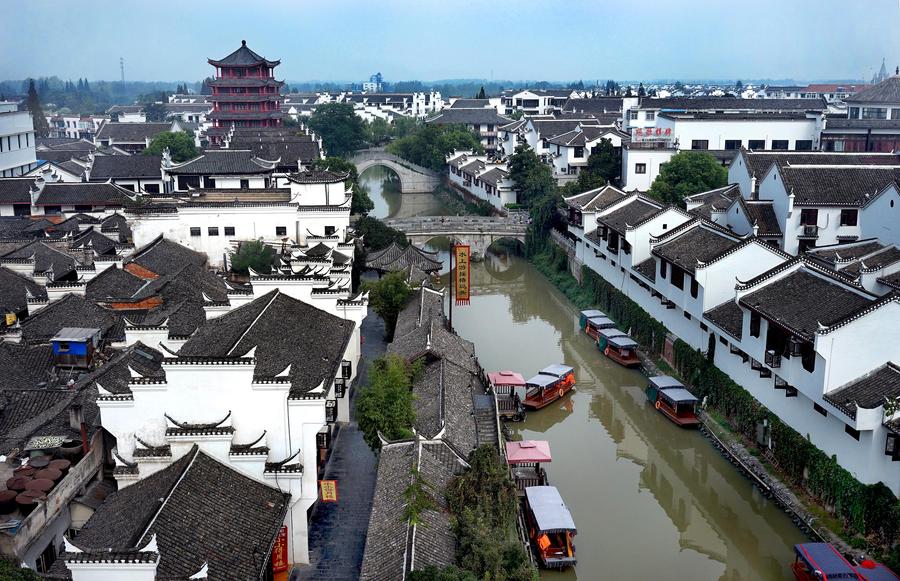 Stunning view of Feixi county in Anhui