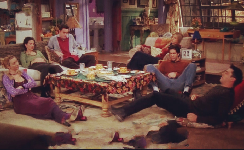 Thanksgiving Day with friends on ‘Friends’