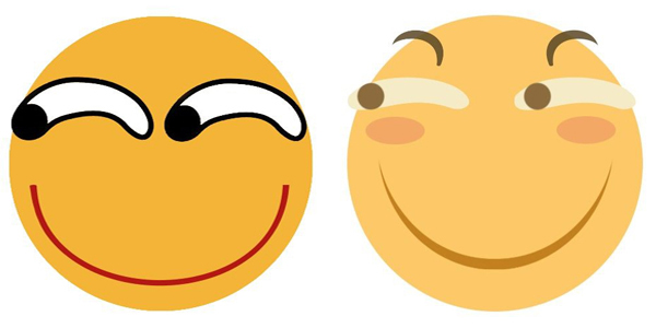 Now that's Funny! Chinese emoji circles globe