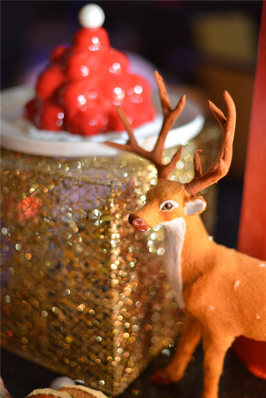 Christmas tree lighting ceremonies around Beijing