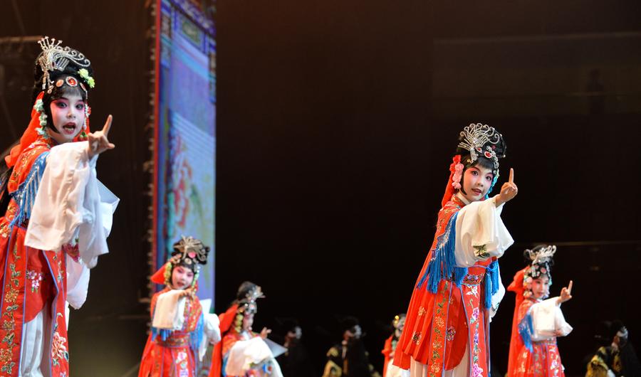 Primary school holds variety show to celebrate Children's Day