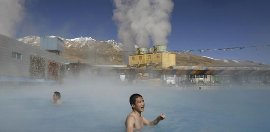 Getting into hot water: Lhasa, Tibet