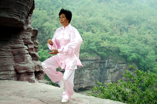 Tai Chi at home with nature