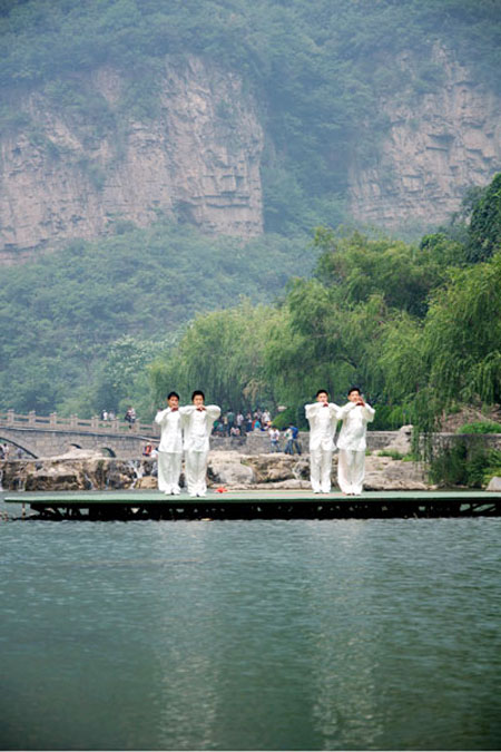 Tai Chi at home with nature