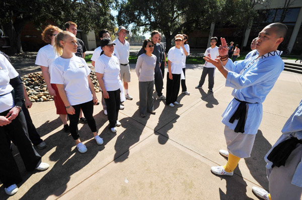 Shaolin Kung Fu in Stanford