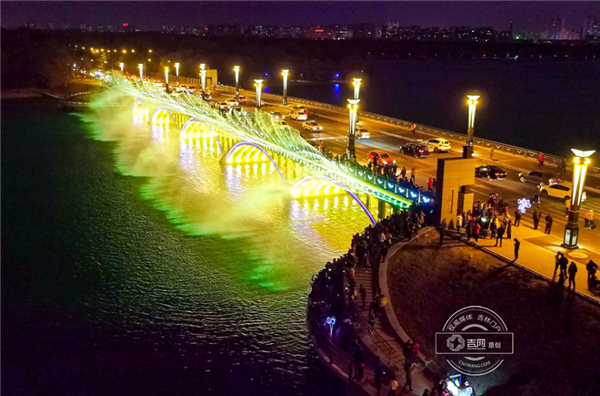 Music fountain in Changchun