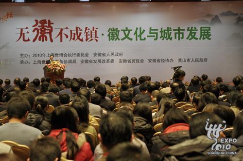 Anhui hosts Expo-related forum