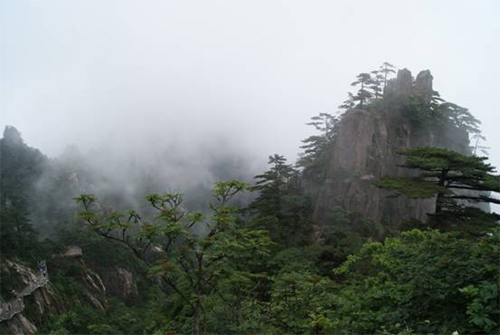 Huangshan Mountains fascinate foreign visitors