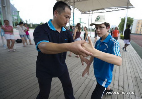 Students from Confucius Institutes attend summer camp in Hefei to taste Chinese culture